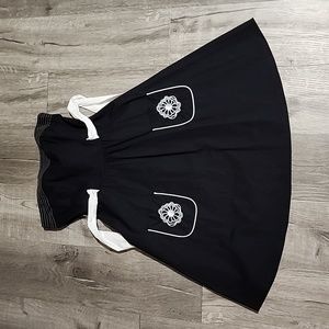 Trixxi little black strapless dress